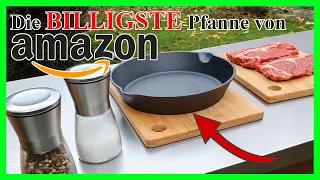 Wie gut ist die BILLIGSTE Gusseisenpfanne von Amazon? [Qualitätskriterien erklärt]