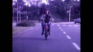 * Heavy Rider * 1975 in den Schwanheimer Dünen.  Eine * Easy Rider * - Persiflage.