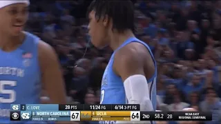 Caleb Love DROOLS after CLUTCH 3 vs UCLA🤤 | March Madness 2022