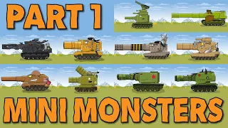 Mini Monsters of Valhalla Toons Part 1 - Cartoons about tanks