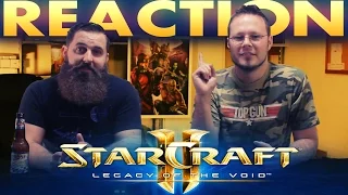 StarCraft II Legacy of the Void Cinematic Trailer REACTION!!