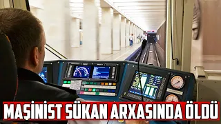 Maşinist sükan arxasında öldü - Bakı metrosunda faciəvi hadisə