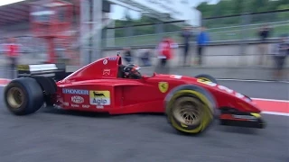 BEST Ferrari F1 V12 Ever?!? Ferrari 412 T2 - Screaming Sounds!