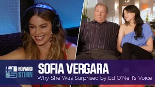Sofía Vergara Was Surprised by Ed O’Neill’s Real Voice on “Modern Family” (2015)