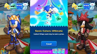 Sonic Dash New Update: Daily Collectible Events - Chance to unlock Pirate Sonic & Captain Shadow!