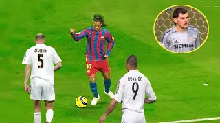 The Day Ronaldinho Destroyed Zinedine Zidane & Fenomeno Ronaldo and Showed Who Is The Boss