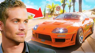 J'ai Conduit la SUPRA de PAUL WALKER sur Forza Horizon 5 😧 Logitech G29 (Dinguerie 😍)