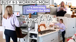 Busy Full-time Working Mom Day in the Life | Working Mom Daily Routine | Amanda Fadul