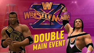 WWE 2K14 30 Years of Wrestlemania - DOUBLE MAIN EVENT CLASSICS at Wrestlemania X!