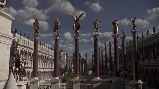 "TWILIGHT OF ROME" - The Eternal City at the peak of its glory. "HISTORY IN 3D"  - ROME 320 AD