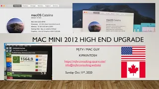 Mac Mini 2012 Max upgrade tip & control overheating issue