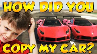 COPYING KIDS CARS IN GTA ONLINE! (GTA 5 Funny Trolling)