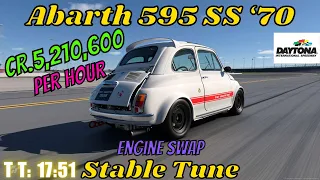 🚫(Patched, Not working)GT7|Fast Money Method!|Abarth 595 SS ‘70|Daytona|1.40
