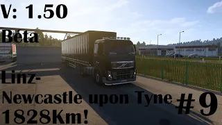 1828Km!!!!! Linz-Newcastle upon Tyne ETS2 #9