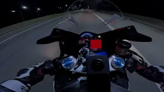 It 2 am..., Leaving a Car meet. Let Do Night Ride | RSV4 | SC Project|
