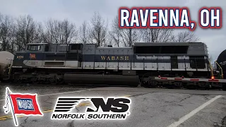 Surprise Catch Of NS1070 Wabash Heritage Unit - Ravenna, OH