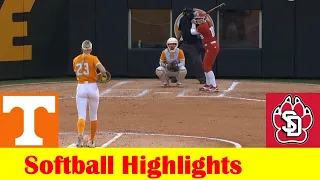 South Dakota vs #9 Tennessee Softball Game Highlights, March 8 2024