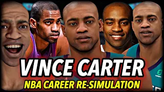 VINCE CARTER’S NBA CAREER RE-SIMULATION | RESTARTING HIS 22 YEAR CAREER | WINNING RINGS? | NBA 2K20