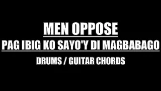 Men Oppose - Pag-Ibig Ko Sayo'y Di Magbabago (Drums Only, Lyrics, Chords)