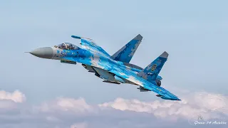 Ukraine war: Another downed Su-27 fighter of the Ukrainian Air Force #shorts