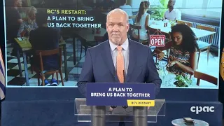 B.C. Premier John Horgan announces province's four-step reopening plan – May 25, 2021
