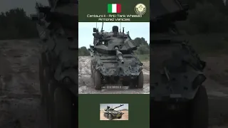 Centauro II - Anti-Tank Wheeled Armored Vehicles of Italy #defence #military #shorts