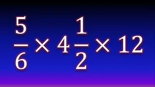 Multiplicación de fracción propia, mixta y número entero