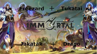 IMMORTAL: GATES OF PYRE  |  Casting Video #1  |  Drago+Jak vs Tukatai+Freezard