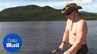 Putin seen living up to reputation of man of the Russian outdoors - Daily Mail