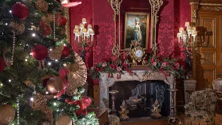 Christmas in the house at Waddesdon 2022