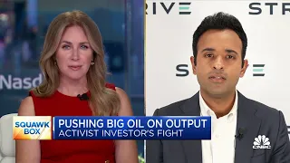 Activist investor Vivek Ramaswamy urges Chevron to boost oil production, reject ESG