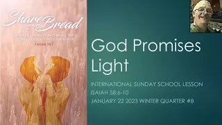 International Sunday School Lesson January 22 2023