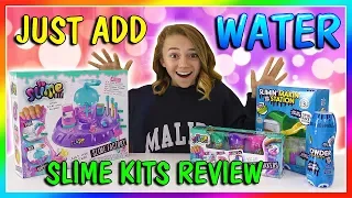 JUST ADD WATER SLYME KITS TEST | We Are The Davises