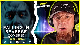 FALLING IN REVERSE "Zombified" (Video Reaction)  // Audio Engineer & Musician Reacts