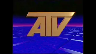 Заставка с VHS-эффектом (ATV, 1990-1997) [Реконструкция]