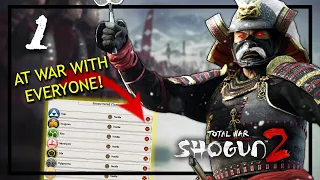 RISE OF THE TAKEDA! Legendary Takeda This is Total War Campaign | Total War: Shogun 2 | #1