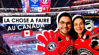 On va VOIR un MATCH DE HOCKEY à QUÉBEC !