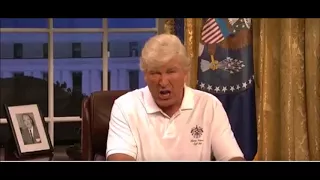 #SaturdayNightLive #SNL Alec Baldwin PLAYS Trump Says He Could Play In NFL Season 43Ep 1 #SNLPremier