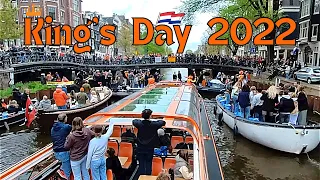 👑KING'S DAY 2022 AMSTERDAM 🇳🇱 | HOW WE CELEBRATE KING’s Day in AMSTERDAM