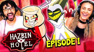 HAZBIN HOTEL Episode 1 REACTION!! 1x01 "Overture" Review | Happy Day In Hell | Hell Is Forever