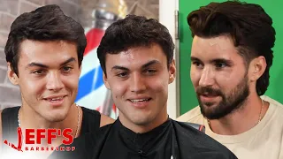 WE SECRETLY FILMED THE DOLAN TWINS | Jeff's Barbershop