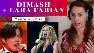 Dimash Kudaibergen + Lara Fabian "Mademoiselle Hyde" REACTION & ANALYSIS by vocal coach/opera singer