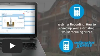 Webinar Recording: How to speed up your estimating whilst reducing errors