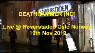 DEATHHAMMER (NO) Live @ Røverstaden Oslo Norway 19th Nov 2019 - FULL CONCERT