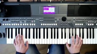 Я согласен с тобой вполне (Cover) - played in the Yamaha PSR s670