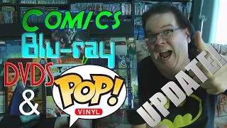 Comics, DVDs, Blu-ray and Pop Vinyl Update!