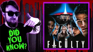 Did you know in THE FACULTY 🤔 Horror Movie Facts #shorts