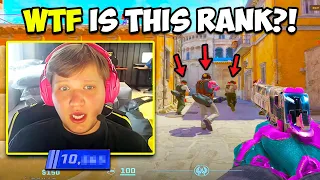 S1MPLE REACTS TO HIS NEW RANK! BEST 1 TAPS IN CS2! COUNTER-STRIKE 2 Twitch Clips