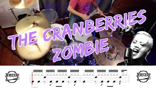 The Cranberries - Zombie | DRUM COVER with SHEET Music| Hugo Zerecero