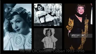 The Life Of Claudette Colbert 1903-1996 -1920's Flapper Girl